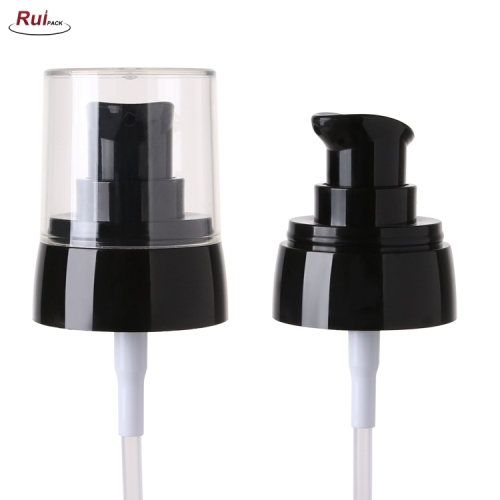 Fancy cosmetic treatment pump plastic cream pump with full cover RP-PHCP23