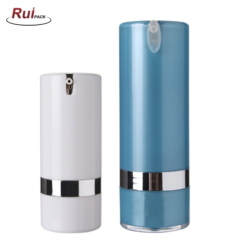 Hot selling 30ml+30g ,50ml+30g clear Acrylic bottle cosmetic packaging cream jar acrylic jar container with silver lid RP-ACAB11