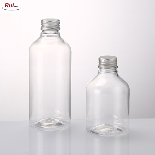 In stock 150ml 200ml Empty Brown Plastic Body Lotion Bottle Lotion Pump Bottle Liquid Soap PET Bottle for Skin Care Packaging beer shape bottle, long neck RP-PBPET013C