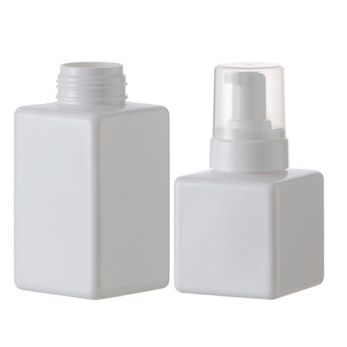 250ml 450ml PET bottle square shape foam spray bottle 42/43mm neck