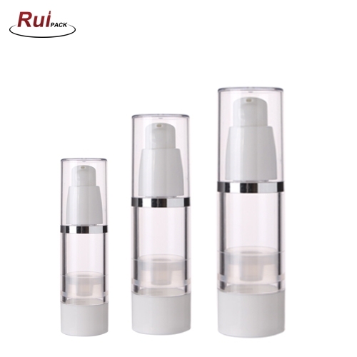 Factory Sale Directly 20,25,30,40,50ML Custom High Quality Aluminum Airless Bottle Plastic For Skin Care RP-ALCB04