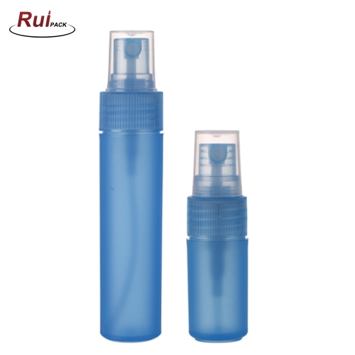 6ml,8ml,12ml,18ml,22ml clear blue glass spray atomizer perfume tube bottles for travelling RP-PBPP02