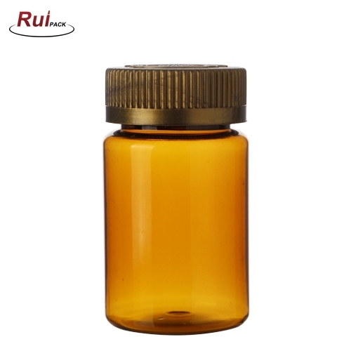 Empty 70ml，80ml，100ml，120ml，150ml，200ml White Plastic Jar Container Vitamin Supplement PET Medical Medicine Capsule Pill Bottle With Child-proof Cap RP-PBMB25