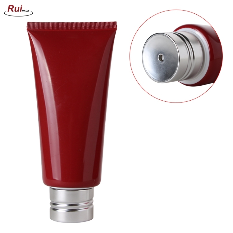 Exclusive design Wholesale Price Plastic Red PE Tube with unique head RP-TBPT17