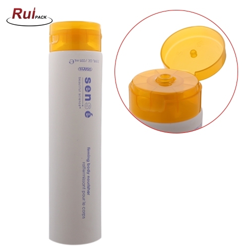 Good Quality PE tube with yellow Flip over cap RP-TBPT15