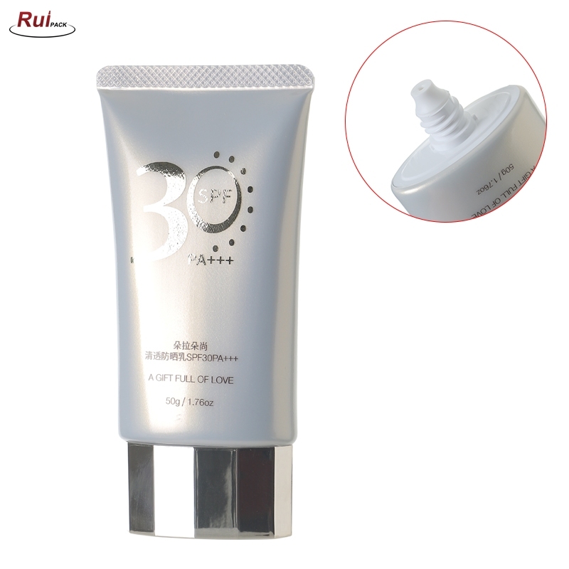 26*49mm Good Products Oval Shape empty cosmetic squeeze tube laminate hand cream facial wash toothpaste tube RP-TBLT23
