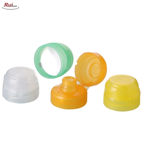 hot sale 38mm PP plastic bottle flip top cap RP-CAFC40