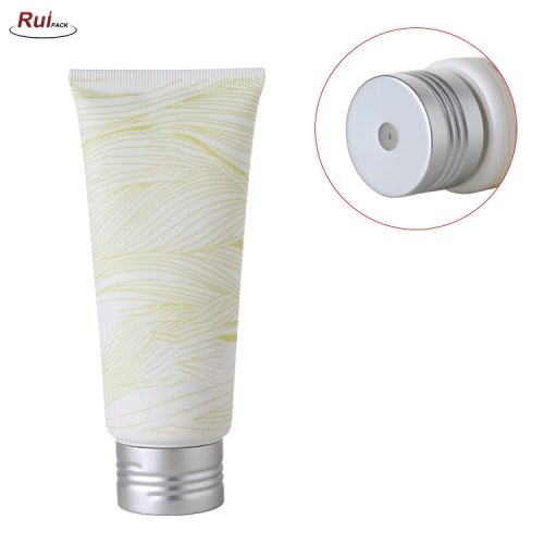 OEM/ODM 40mm Customized Empty Soft Plastic Skin Cream Lotion Tube PE Tube Cosmetic Packaging Composite Tube Manufacturer White RP-TBPT07