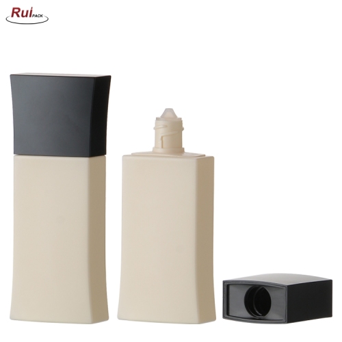 30ml 50ml HDPE sunscreen cream bottle with screw cap and insert
