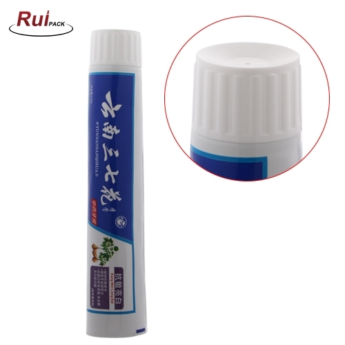Plastic laminated small tubes packaging Silkscreen hot stamping empty hotel aluminum toothpaste tube RP-TBLT04