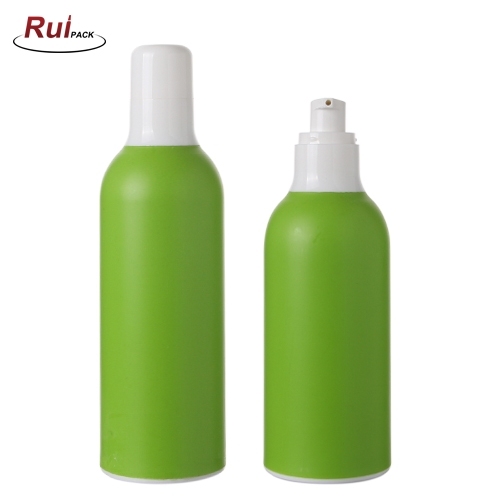 50ml 150ml 180ml double wall empty plastic lotion bottle with pump