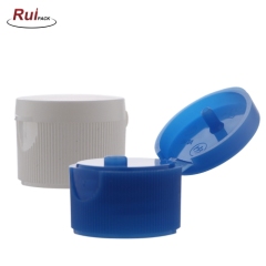 24mm,28mm Flip top cap for face wash cream soft tubes packaging for cosmetics RP-CAFC19