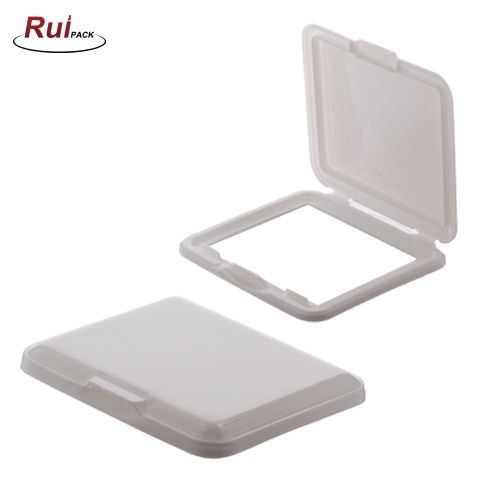 72*62*8 PP Plastic Wet Wipe Lid Box Flip Top Cap Tissue Cover RP-CAFC33