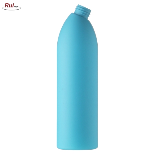 750ml new design HDPE bottle with soft touch rubberized surface