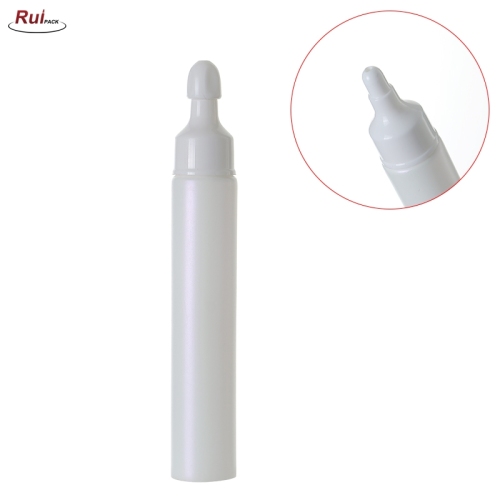 Plastic circle shape PE tube with unique head Screw tube RP-TBPT56