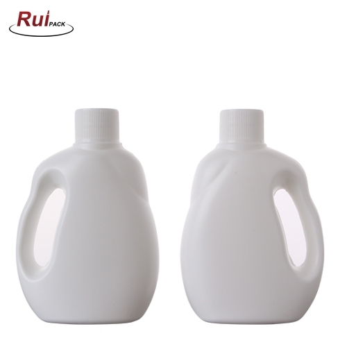Small size 100ml mini laundry detergent liquid bottle HDPE bottle with screw cap