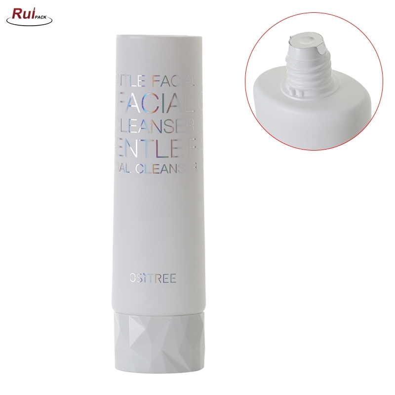 46mm 100g Pure White Pe Squeeze Tube with normal seal nozzle RP-TBPT67