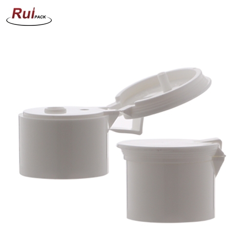 15/20MM Custom Double Wall Flip Top Caps Plastic white For Plastic Bottle Jars RP-CAFC25