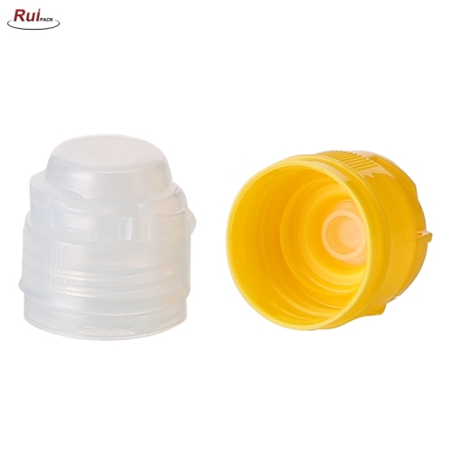 28mm hot sale 28mm plastic bottle flip top cap RP-CAFC39