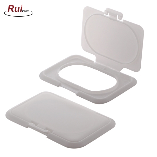 100*68*5mm Plastic Wet Wipe Lid Box Flip Top Cap Tissue Cover RP-CAFC30