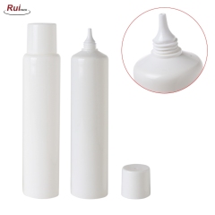 30mm Pure White Plastic PE tube with long nozzle RP-TBPT13