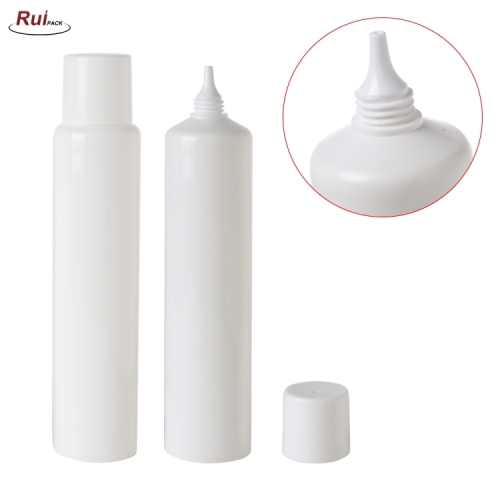 30mm Pure White Plastic PE tube with long nozzle RP-TBPT13