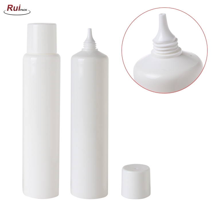 30mm Pure White Plastic PE tube with long nozzle RP-TBPT13