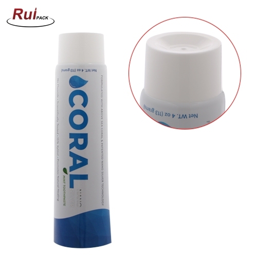 19mm,22mm.25mm,30mm,35mm,38mm Plastic laminated small tubes packaging Silkscreen hot stamping empty hotel aluminum toothpaste tube RP-TBLT03