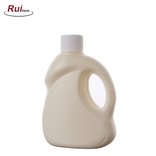 Small size 100ml mini laundry detergent liquid bottle HDPE bottle with screw cap