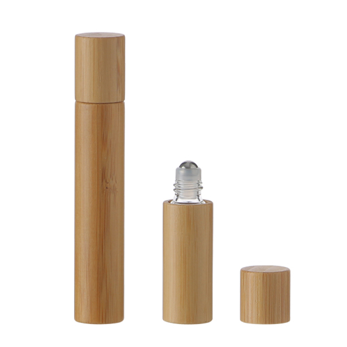 5ml,10ml,15ml Wholesale Roll-On Bottle Bamboo Glass Roller Ball Bottles RP-STRO04