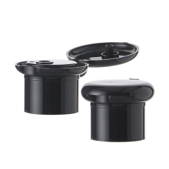 24/410 Manufacturers custom Plastic flip top screw cap cosmetic plastic bottle screw flip top cap RP-CAFC10