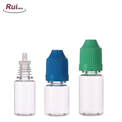 5ML, 8ML, 10ML Wholesale empty plastic PET squeeze dropper liquid bottle eye drops with Screw cap, small mouth RP-PBEB14