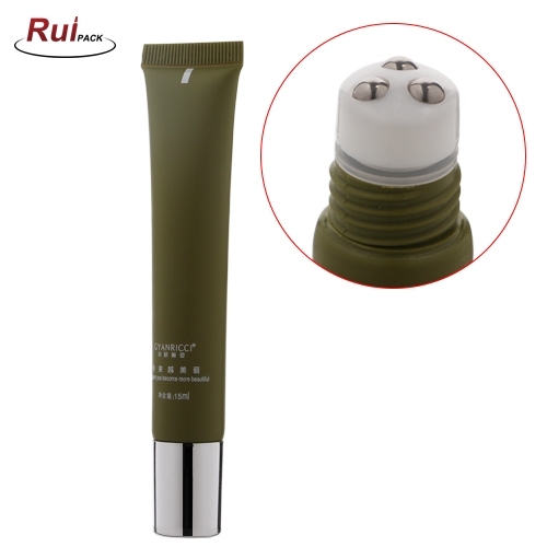 19mm Wholesale massage roller ball tube for body cream electric massage head PE tube for Plastic PE tube massage cream tube RP-TBPT09