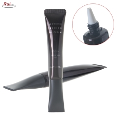 OEM Black printing lip gloss or eye creams cosmetics packaging Aluminium foil laminated plastic squeeze tubes RP-TBLT34