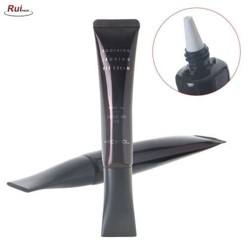 OEM Black printing lip gloss or eye creams cosmetics packaging Aluminium foil laminated plastic squeeze tubes RP-TBLT34