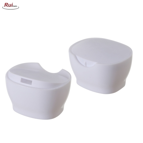 Cosmetic Bottles PP white Disc Top Caps 24/410 Cosmetic Bottles PP white Disc Top Caps RP-CADC04