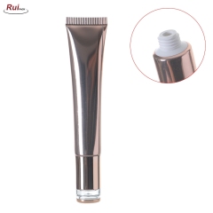 19mm Factory Supply Empty Cosmetic Cream Tube Packaging, Plastic ABL PBL Laminated Printed Cosmetic Packaging Tubes with Transparent Plastic Cap RP-TBLT28