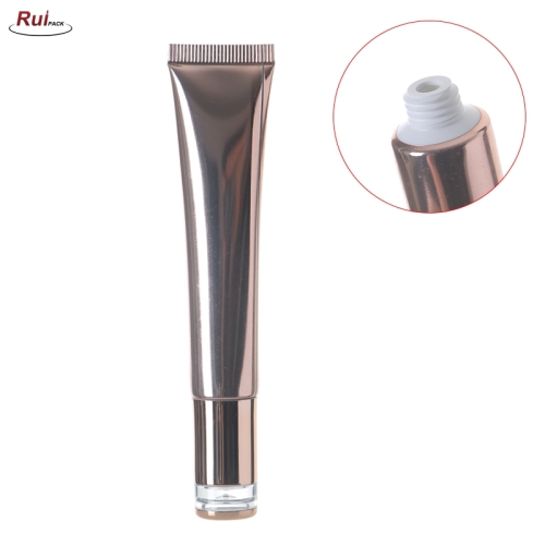 19mm Factory Supply Empty Cosmetic Cream Tube Packaging, Plastic ABL PBL Laminated Printed Cosmetic Packaging Tubes with Transparent Plastic Cap RP-TBLT28
