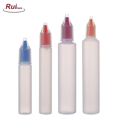 10ML, 15ML, 30ML, 50ml, 60ML Wholesale empty LDPE plastic squeeze dropper liquid bottle eye drops with child proof cap RP-PBEB36