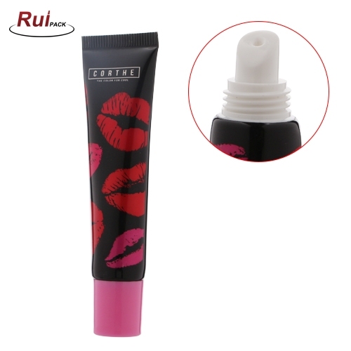 19mm Customized plastic laminated cream tube Customized plastic tube cosmetic packaging with big screw cap RP-TBLT07