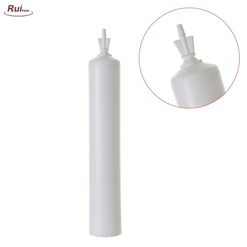 22mm PE Plastic pure white tube with unique head RP-TBPT59