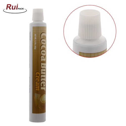 16mm,19mm,22mm Aluminum silkscreen laminated tube with child proof cap cosmetic plastic packaging toothpaste tubes RP-TBLT01