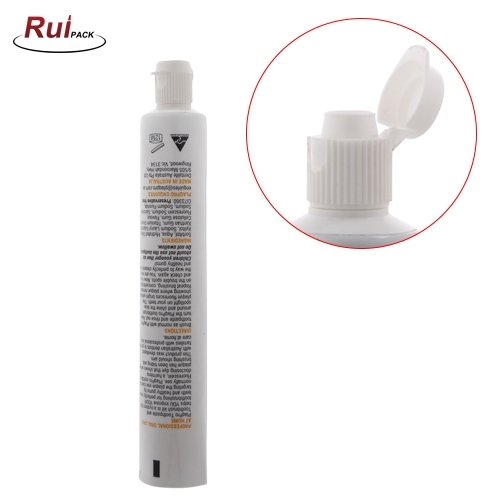 35mm OEM Custom printing Laminated tube plastic aluminum tube with special flip lid for toothpaste RP-TBLT09