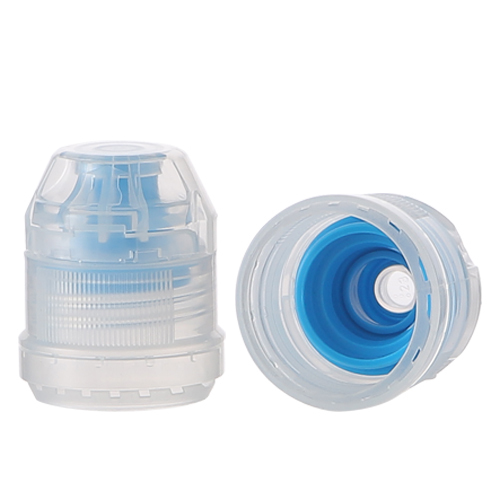 28mm, 30mm, 38mm Bottle Caps White Bottle with flip over Cap Cheap Price PP Flip Top Cap For Facial Cleanser Bottle RP-CAFC28