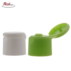 20/410,24/410,28/410 Matte flip top cap for face wash cream soft tubes packaging for cosmetics RP-CAFC03