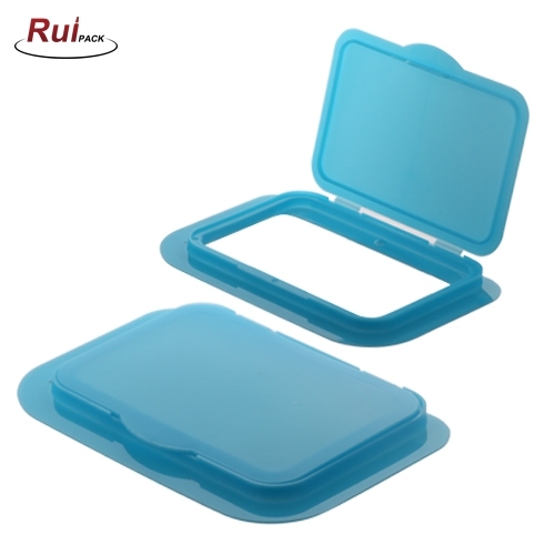 High quality 120*80*6 Square shape Plastic Blue wet paper cover RP-CAFC29