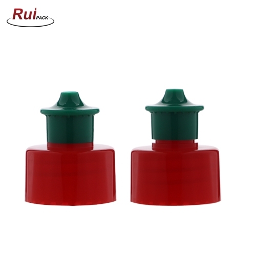 Customized Colors Plastic Spout And Flip Top Cap For Water Bag Flexible Packaging RP-CAPC01