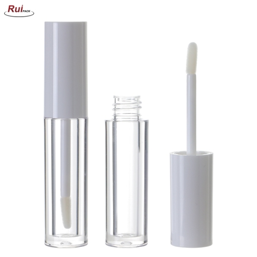 2.5ml(W18.7*H93.20mm) Private Empty Square Plastic Empty white Lip Gloss Tube RP-OTMU15