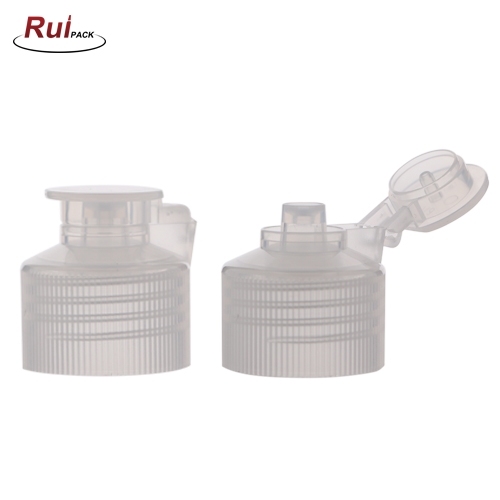24/410,28/400,28/410 instock PP plastic matte flip top cap for skincare cosmetics packaging RP-CAFC01