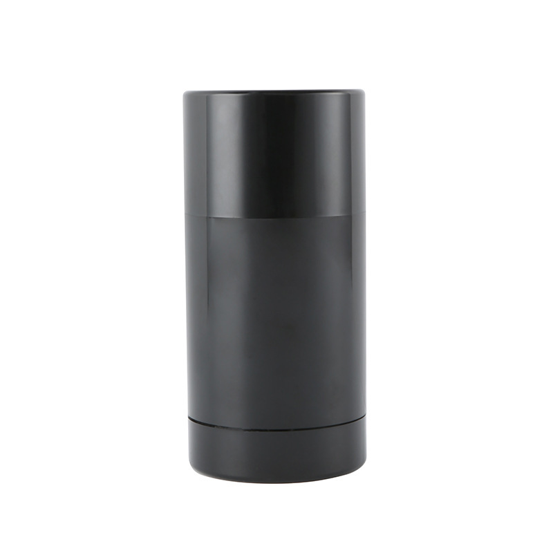 15ml 30ml 50ml 75ml Empty Black Deodorant Bottles Twist Up Stick Tube Round Bottom Filling Stick Deodorant Container